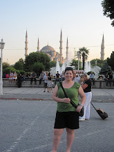 Me in front of the Blue Mosque