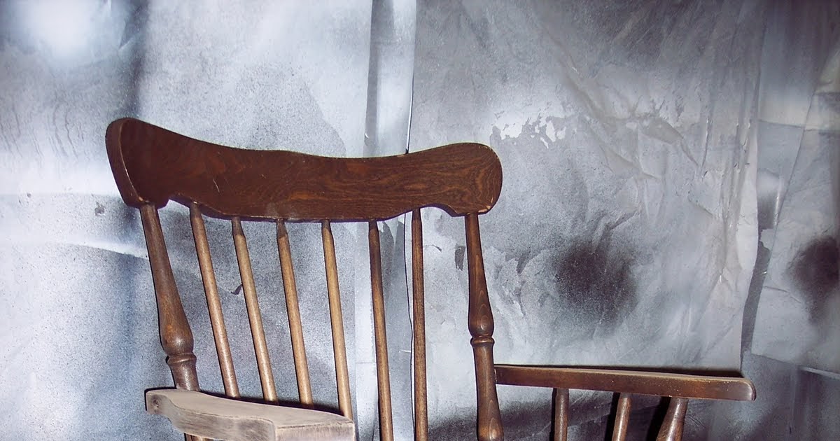 The Frosted Gardner Yard Sale Gardner Rocking Chair Before & After