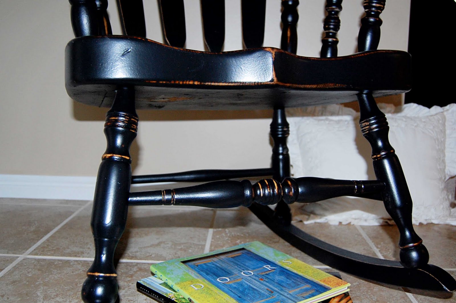 The Frosted Gardner A Grandfather's Rocking Chair Custom Refinish