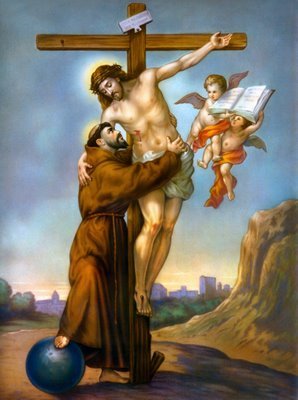 São Francisco tirando o Crucificado da Cruz