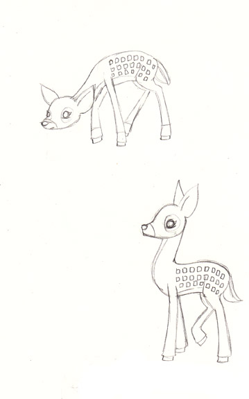 Fawn Sketch