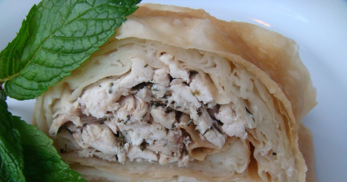 borek tarifleri Tavuklu rulo börek