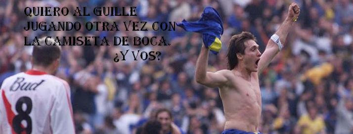 Quiero a Guillermo Barros Schelotto en Boca