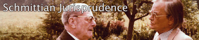 Schmittian Jurisprudence