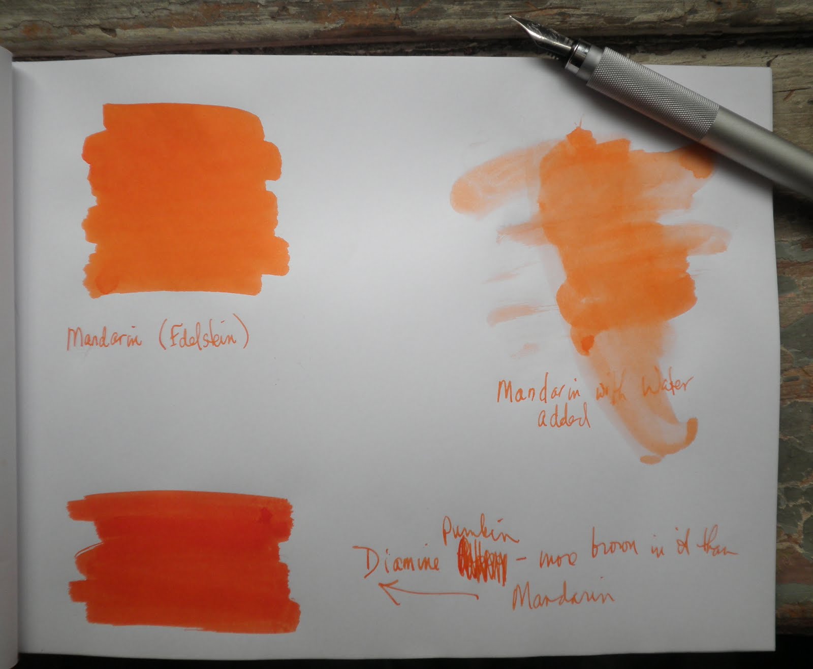 Pelikan Edelstein Mandarin Ink