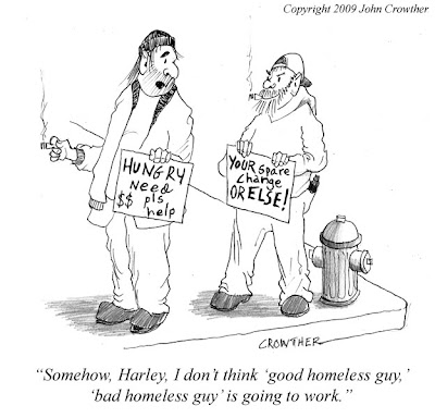 bad economy cartoon