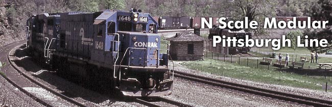 NTRAK Pittsburgh Line