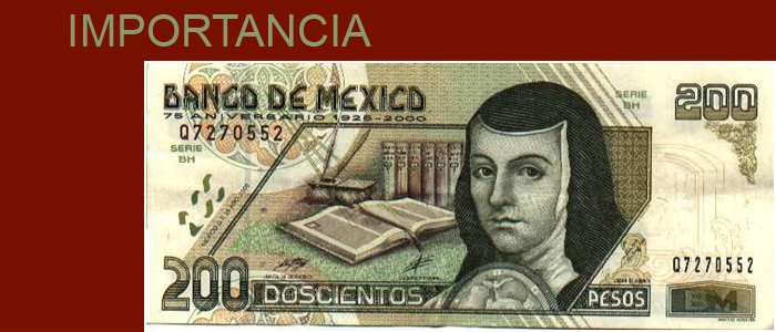 Importancia de Sor Juana Inés de la Cruz