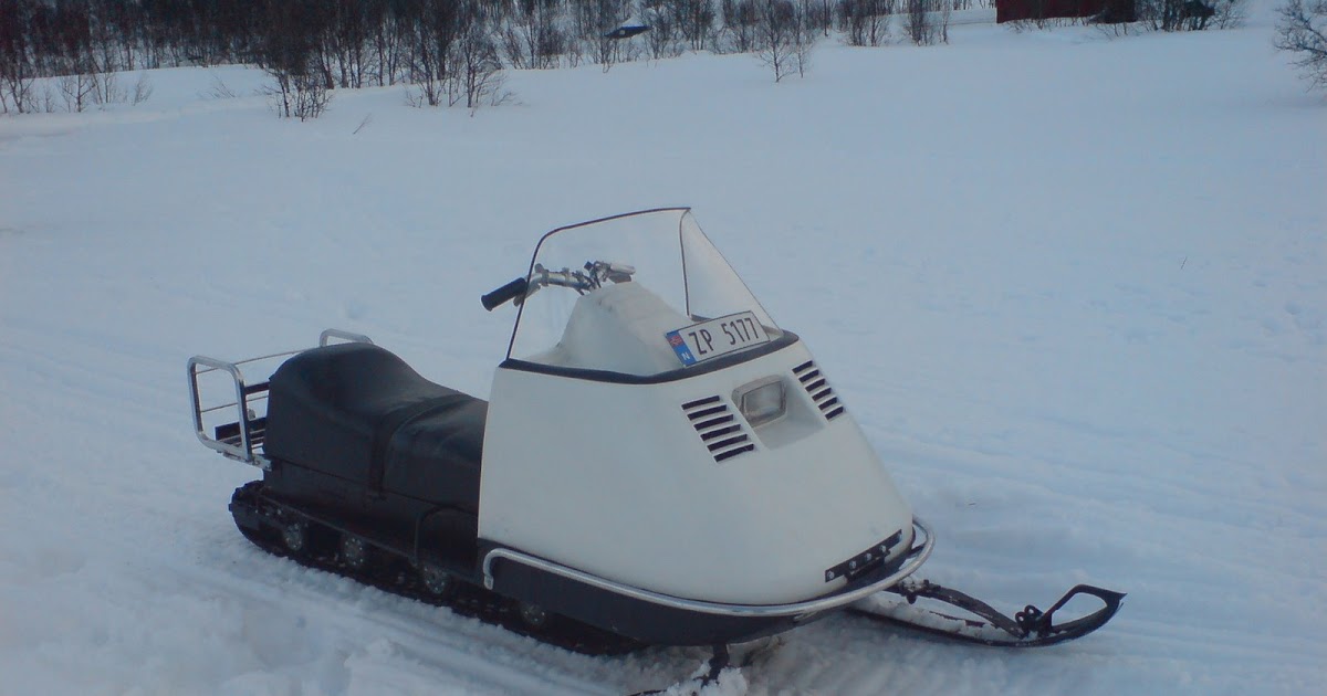 1976 Ski Doo Elan Restoration Not finished but ready for the snow
