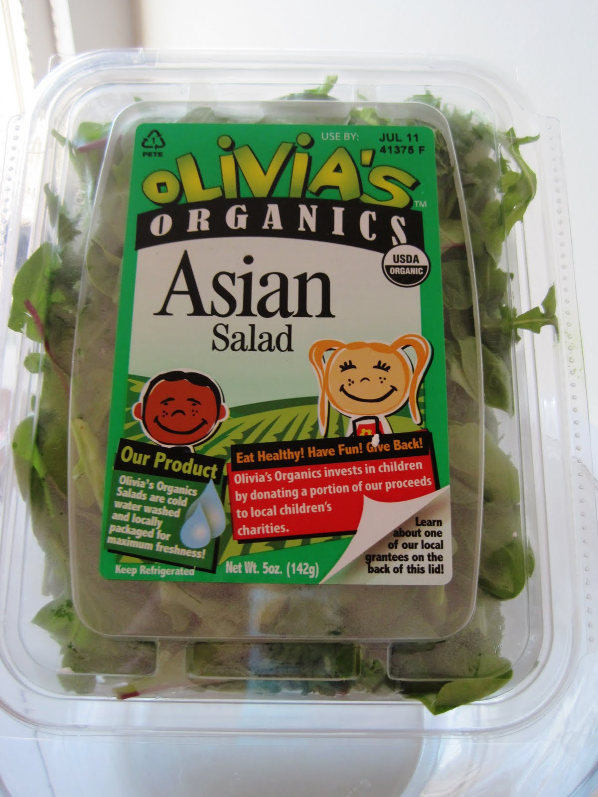 The Asian Salad contains a