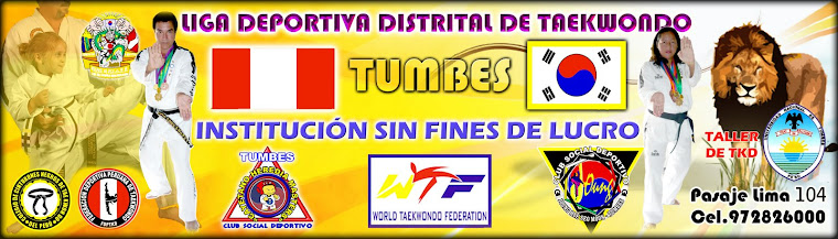 LIGA DE TAEKWONDO TUMBES