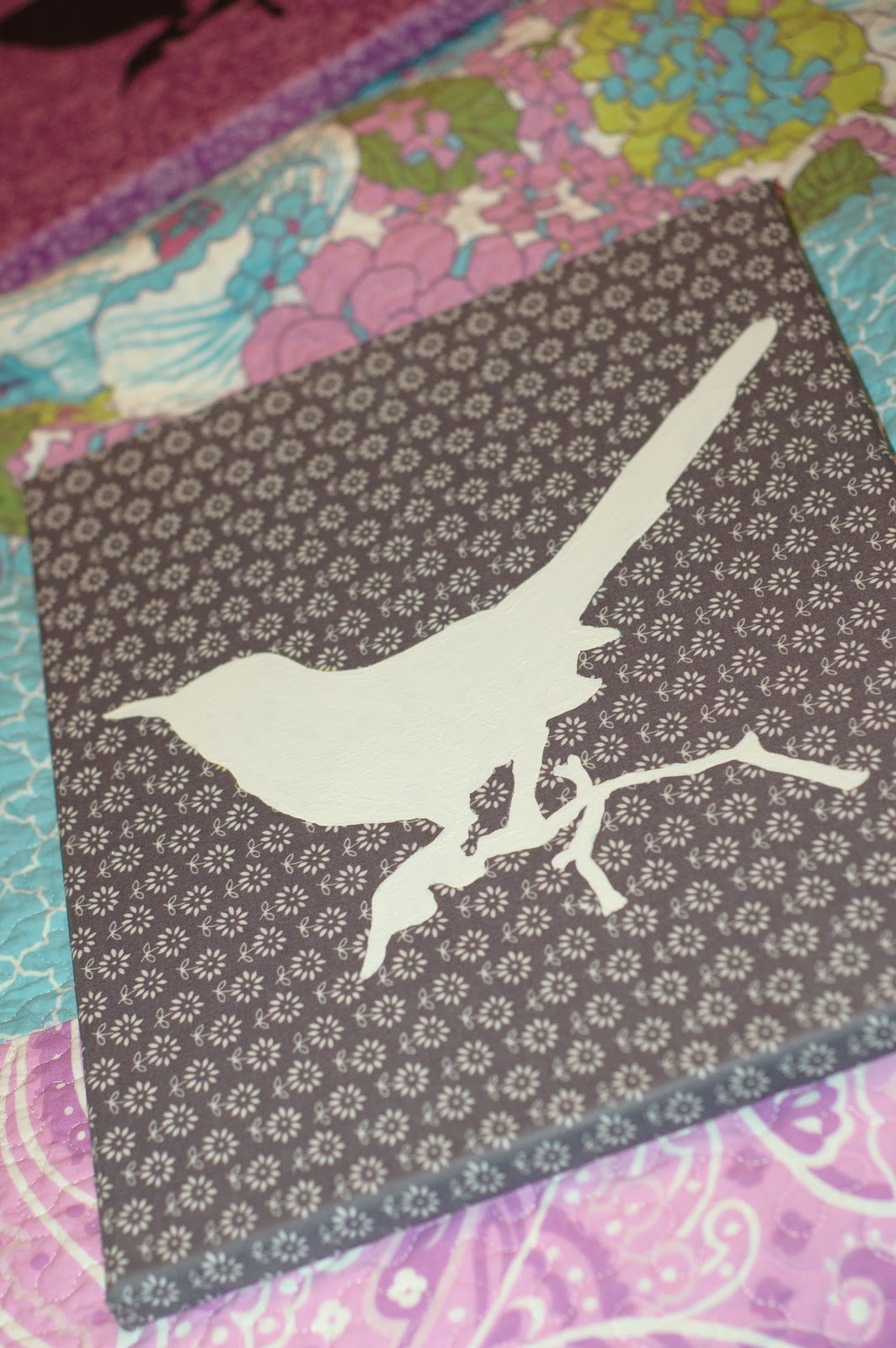 Frankly Speaking Too iLoveToCreate Decoupaged Fabric Canvases