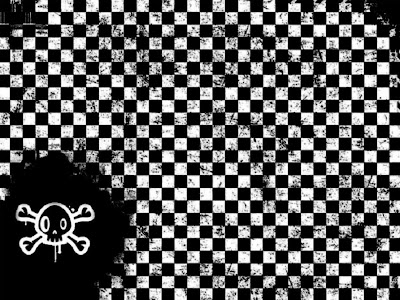 Emo Skull Background