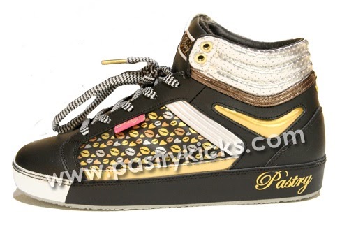 pastry gold sneakers