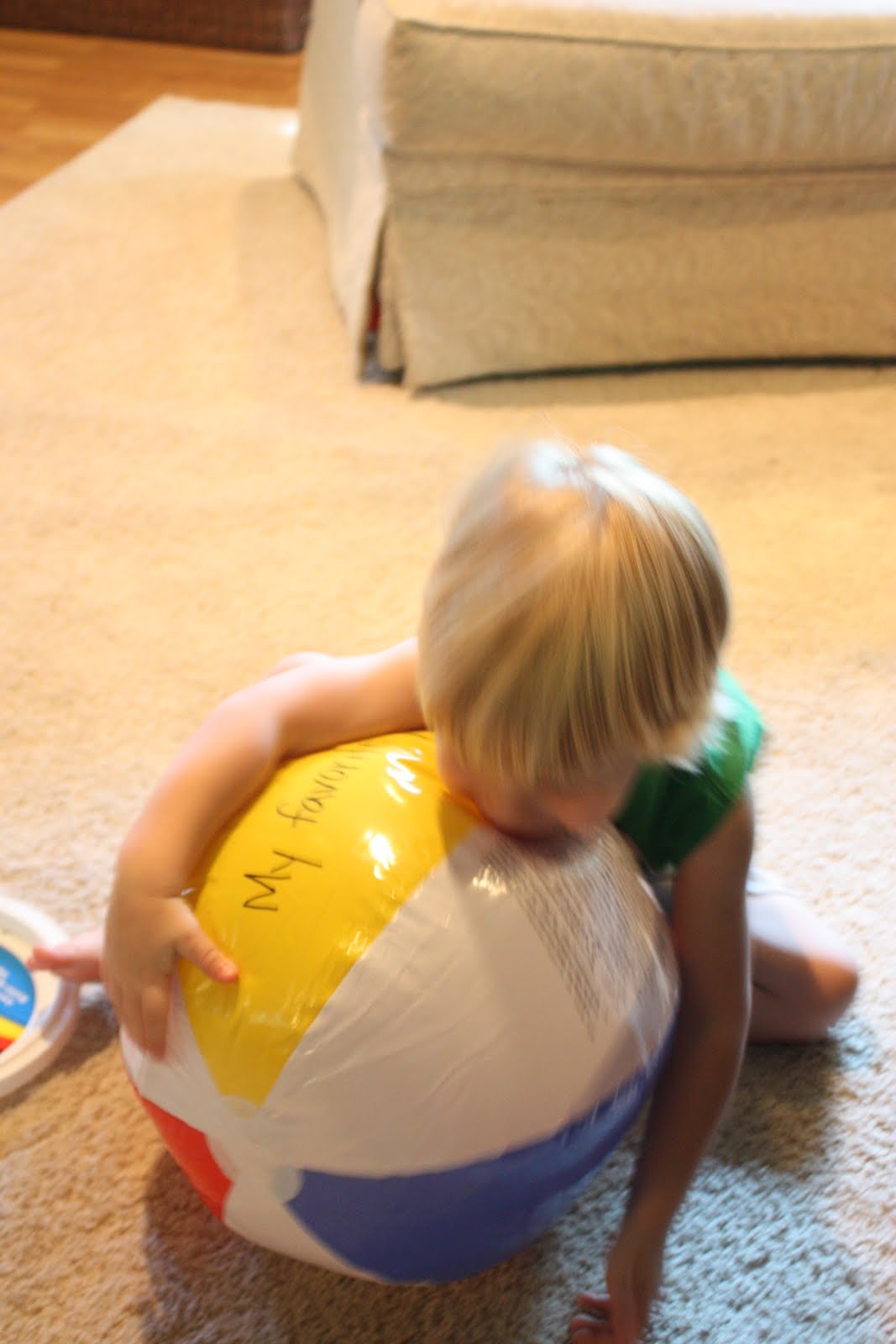 Reading Comprehension Beach Ball I Can Teach My Child!