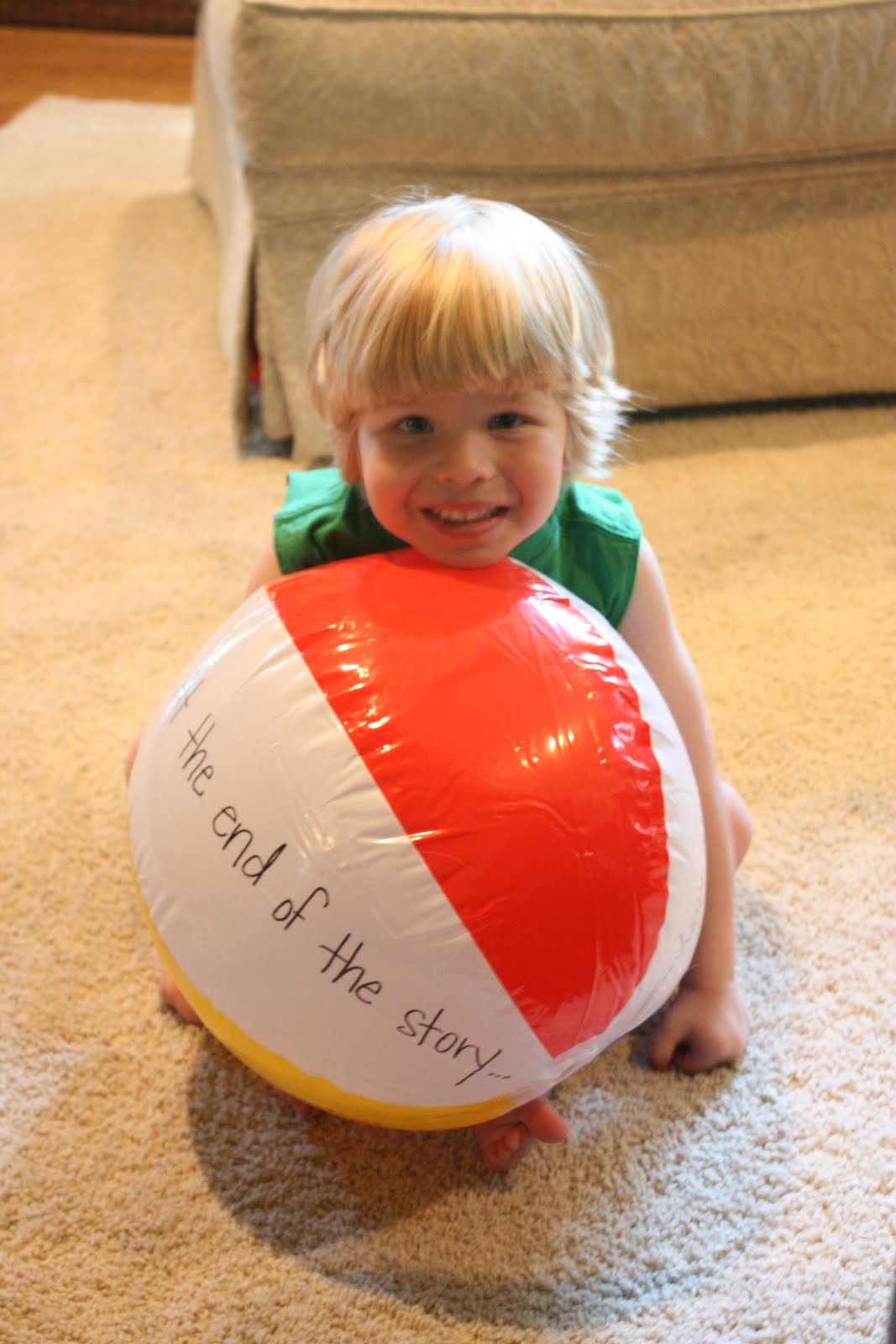 Reading Comprehension Beach Ball I Can Teach My Child!