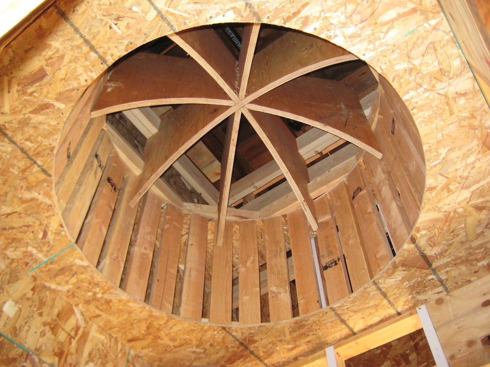 McDonald Mansion, Santa Rosa, CA FRAMING FOR ARTISTIC CEILINGS