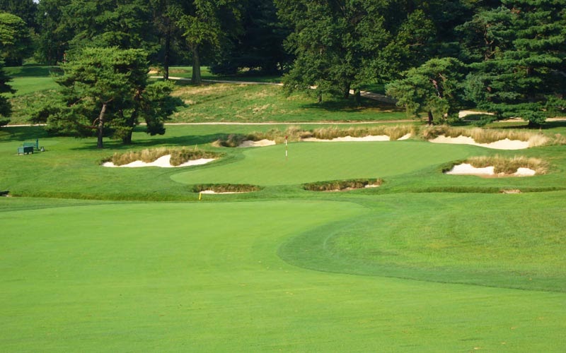 Dream 18 Hole 4 Merion Golf Club (East), Ardmore, PA 600 yards Par 5