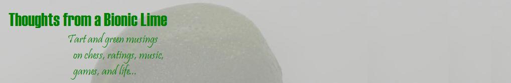 Thoughts from a Bionic Lime