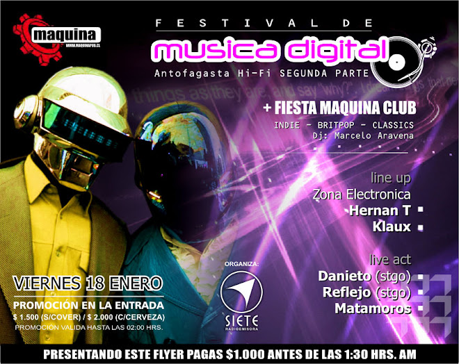 Festival HI FI en Maquina Club