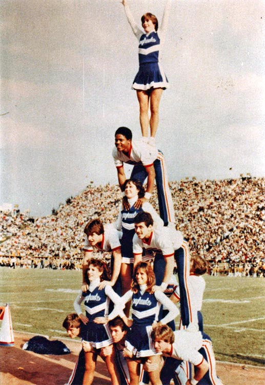 Cheerleader Pyramid Pictures
