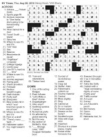 The new york times crossword in gothic: 08.26.10 — x o, etc. The New York Times Crossword in Gothic: 08.26.10 — X O, etc.