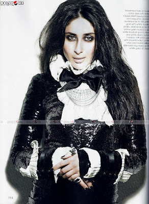 Kareena Kapoor VOGUE Mag December 2009 Scan