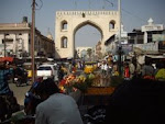 Charminar in Hyderabad(28-1-2008)