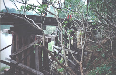 The "Main Bridge" held by suspended "TEAK WOOD" and not cement girders.