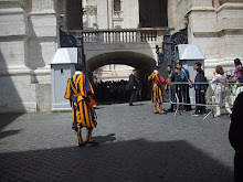 Vatican City's "Swiss Guards".