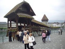 Kapell Brucke(Wooden Bridge) in Lucerne.(Thursday 20-5-2010)