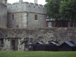 "Ravens Enclosure" inside "Tower of London".
