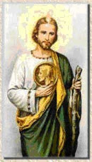 SAN JUDAS TADEO: Apóstol Patrón de los casos dificiles y desesperados