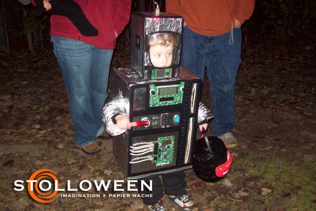 Cardboard Robot Template