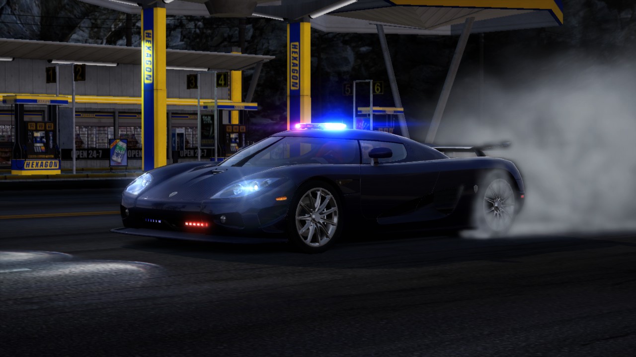 Koenigsegg Police Car