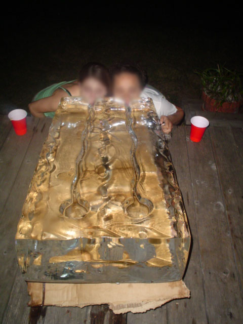 Ice Luge Party