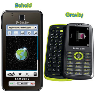 T-Mobile unveiled Samsung Behold and Samsung Gravity in US