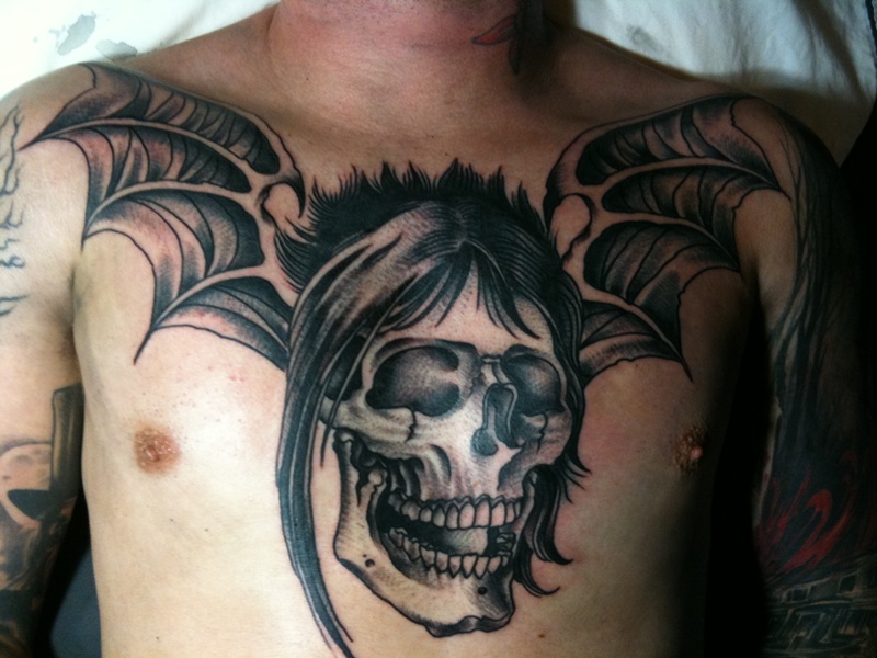 death bat tattoos | Tattoo Pictures Online