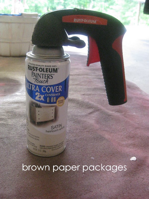 can you spray paint styrofoam