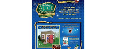 Walt Disney Alice in Wonderland Special UN-Anniversary Sweepstakes, DisneyMovieRewards.com/Alice