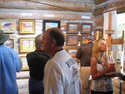 Wet paint sale at the Maynard Dixon Country show