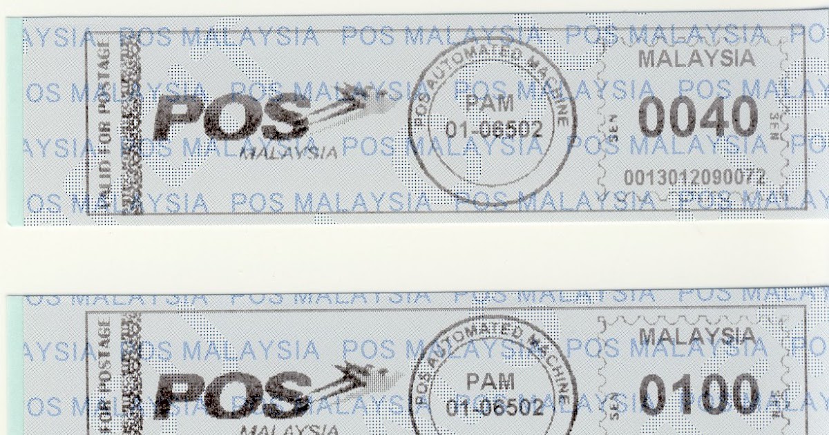 Stamps in miniature world Self Faded Malaysia ATM (Variable Value) Stamps?