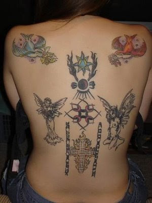 Back Tattoo for Woman