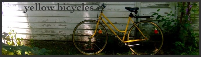 yellow bicycles