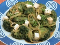 Mexido de Brócolis com Tofu