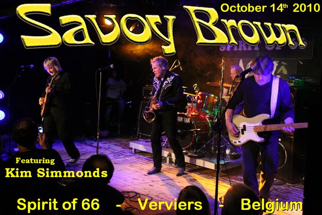 Savoy Brown (14oct10) at the "Spirit of 66" in Verviers, Belgium.