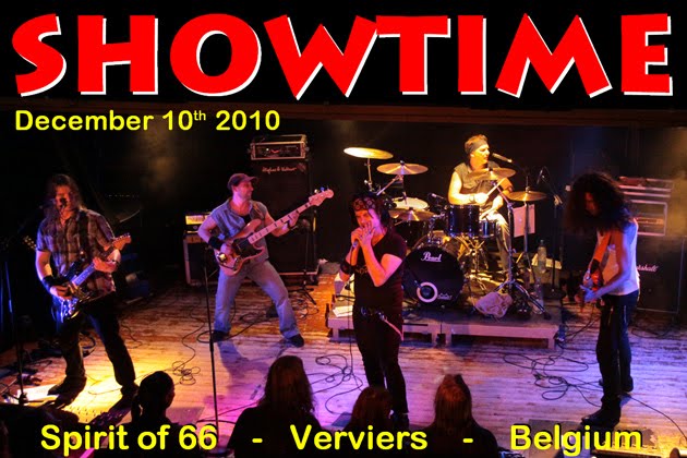 Showtime (10dec10) at the "Spirit of 66", Verviers, Belgium.