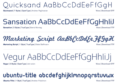 Font Squirrel is a free font