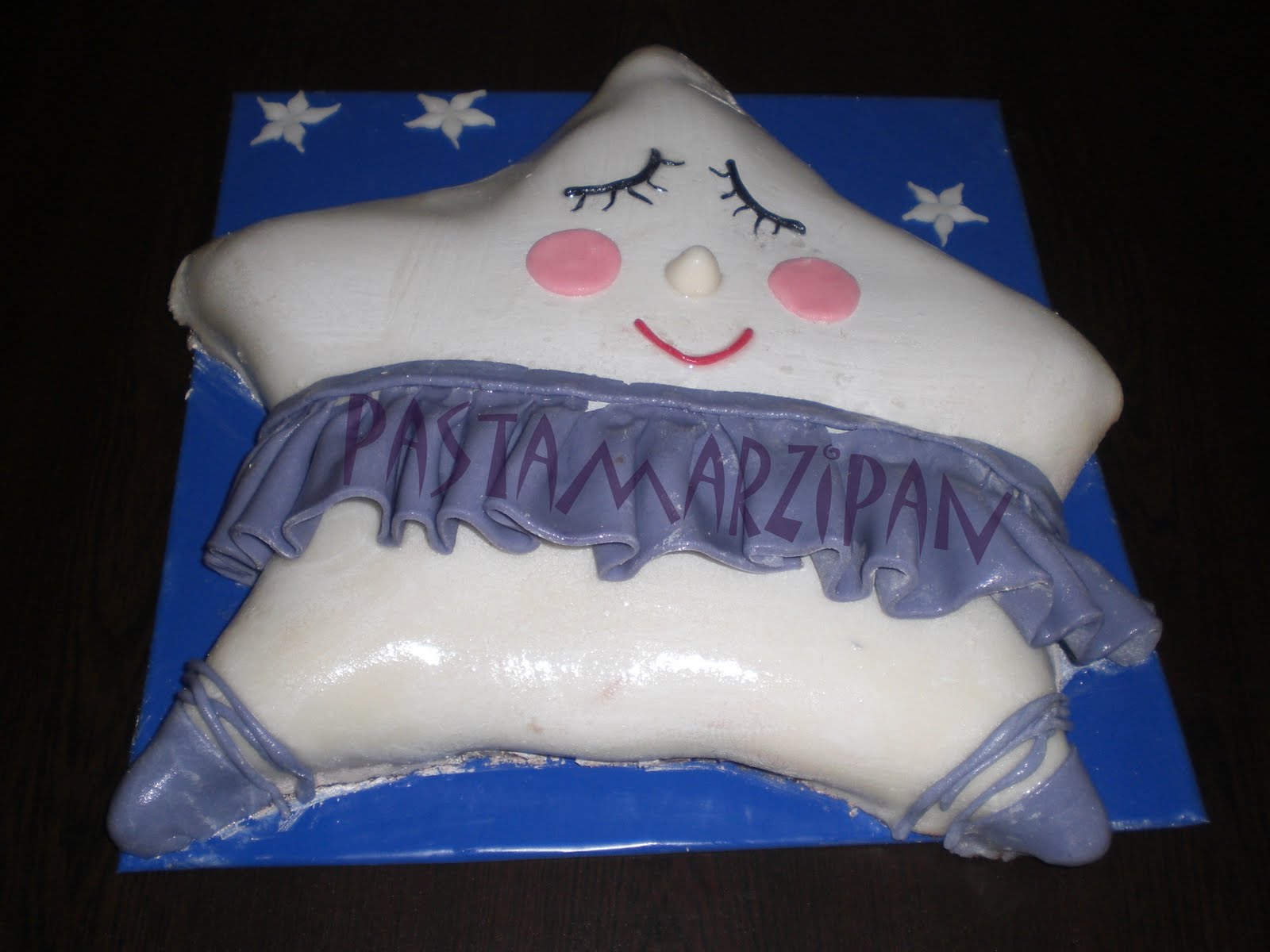 PASTAMARZİPAN BALERİN YILDIZ PASTA