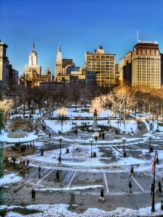 Union Square, New York - photo by Joselito Briones